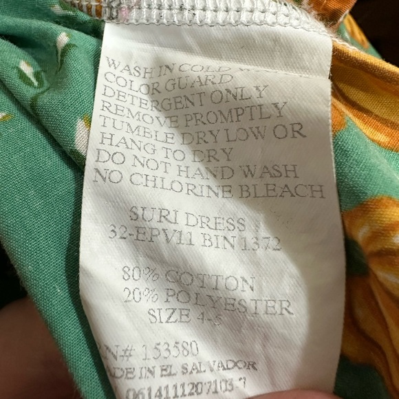 Eleanor Rose size4-5 pumpkin dress - Picture 3 of 4